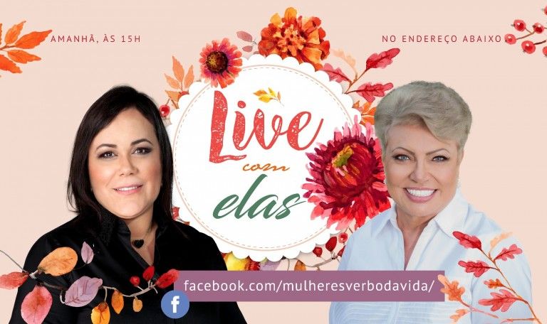 Amanhã, às 15h, live especial com Mama Jan e Sylvia Lima no Facebook