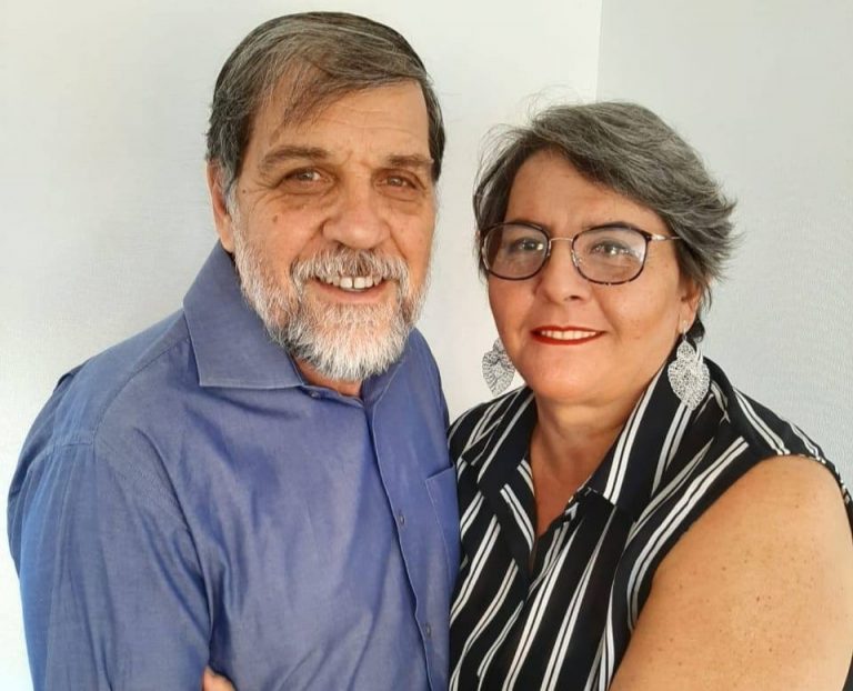 Marcos Honório e Eunice enviaram relato da obra no Chile em carta notícia