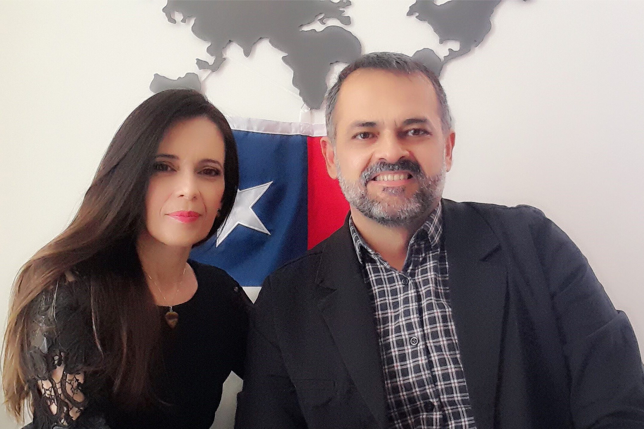 Alexandre e Jane Eyre, missionários no Chile, ingressaram no quadro da ...