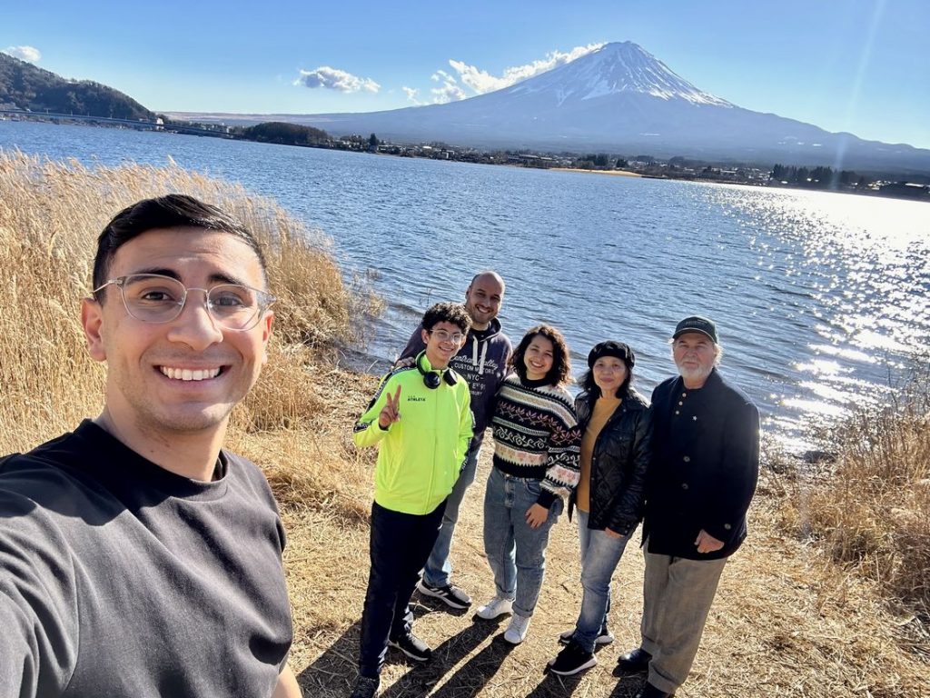 O casal missionário no Japão