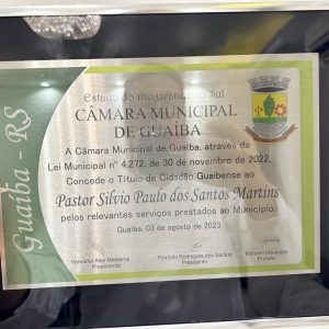 título de cidadão guaibense