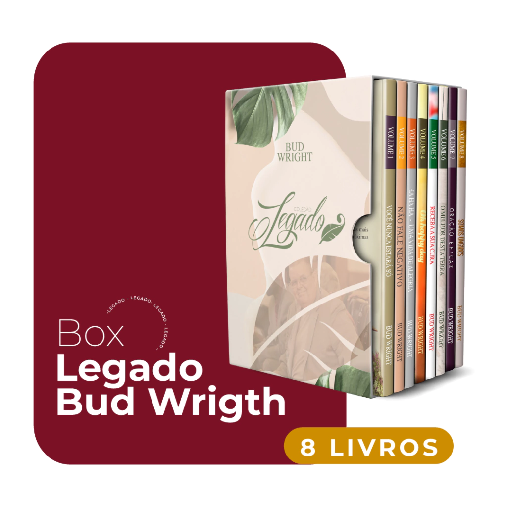 BOX COLEÇÃO LEGADO BUD WRIGHT