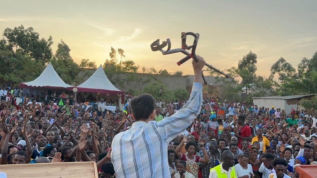 Janio Cesar em Ruanda
