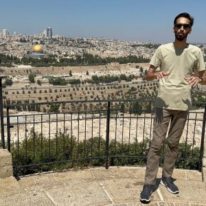 Janio Cesar em Israel