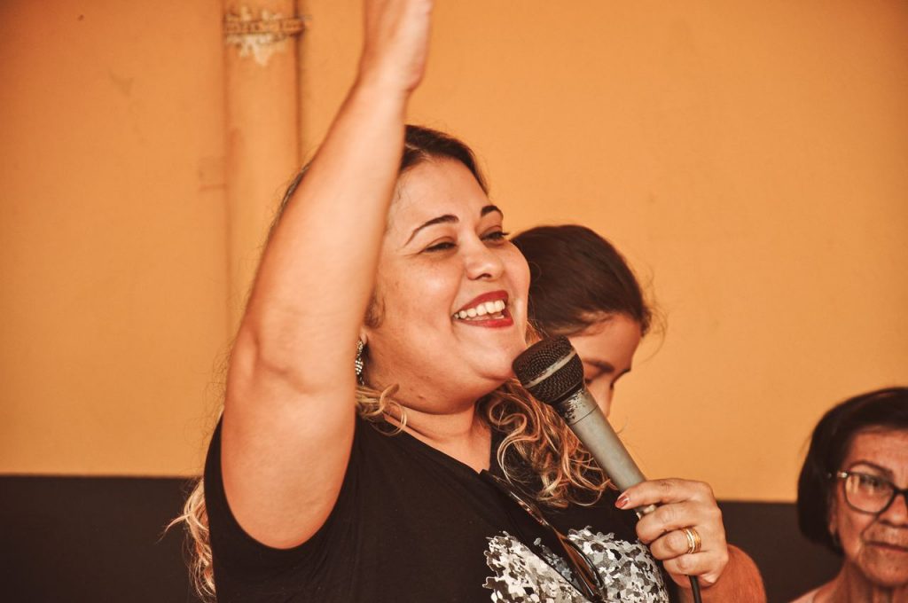 Trabalho realizado com mulheres na penitenciária no Paraguai