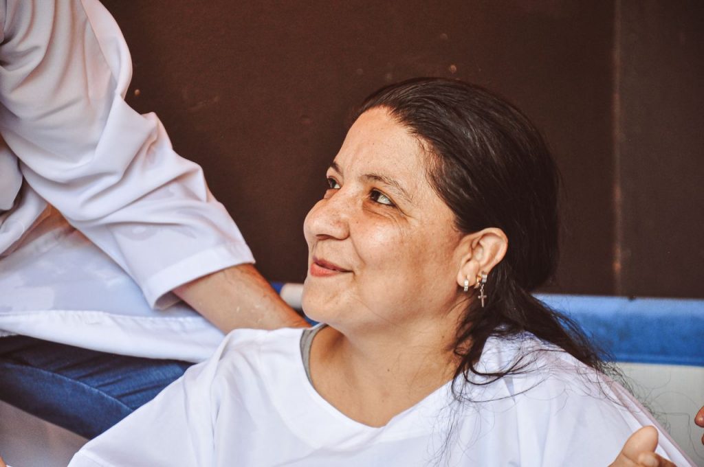 Trabalho realizado com mulheres na penitenciária no Paraguai