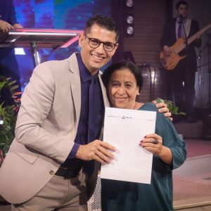 Entrega de certificados em Guaratinguetá (SP)