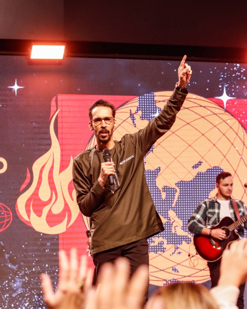 Janio Cesar na primeira noite do JPN