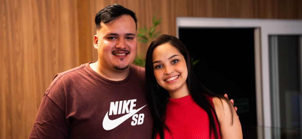 Arthur e Ana Luiza Oliveira