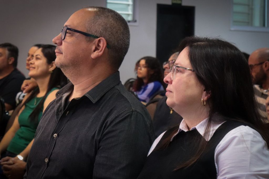 Culto de Comunhão com integrantes do Verbo no Lar em Guaratinguetá (SP)