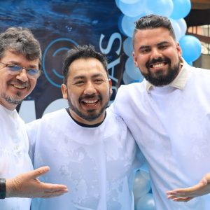 batismo nas águas em La Paz