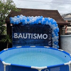 batismo nas águas em La Paz