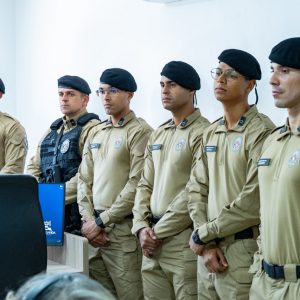 Alunos soldados da Polícia Militar da Paraíba