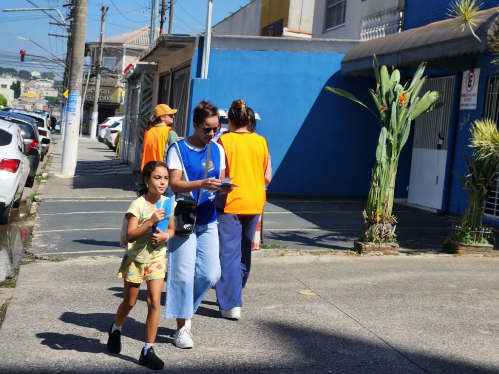 Ação evangelística em Osasco (SP)