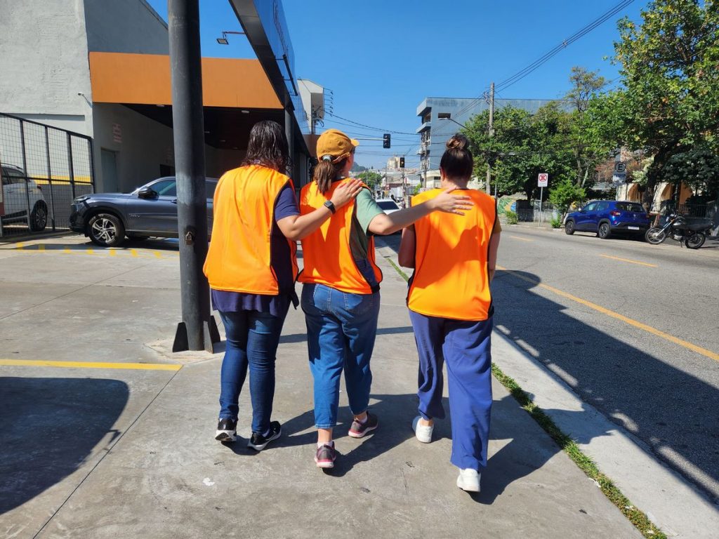 Ação evangelística em Osasco (SP)