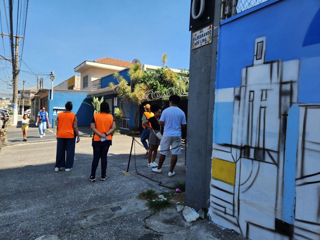 Ação evangelística em Osasco (SP)