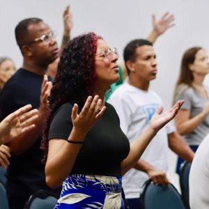 Culto de missões em Blumenau (SC)