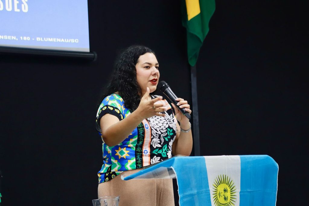 Culto de missões em Blumenau (SC)