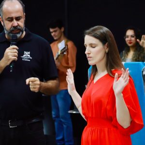 Culto de missões em Blumenau (SC)
