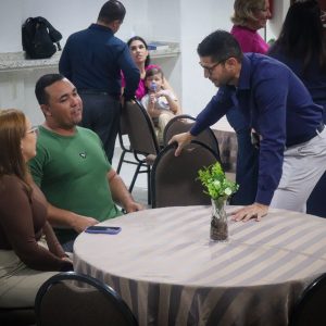 Tarde de consolidação - Igreja em Guaratinguetá (SP)