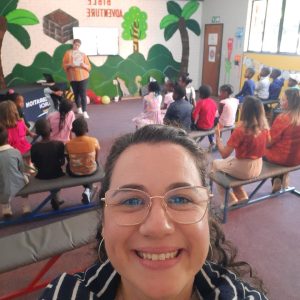 Fernanda Barbosa participou com a caravana da imersão missionária