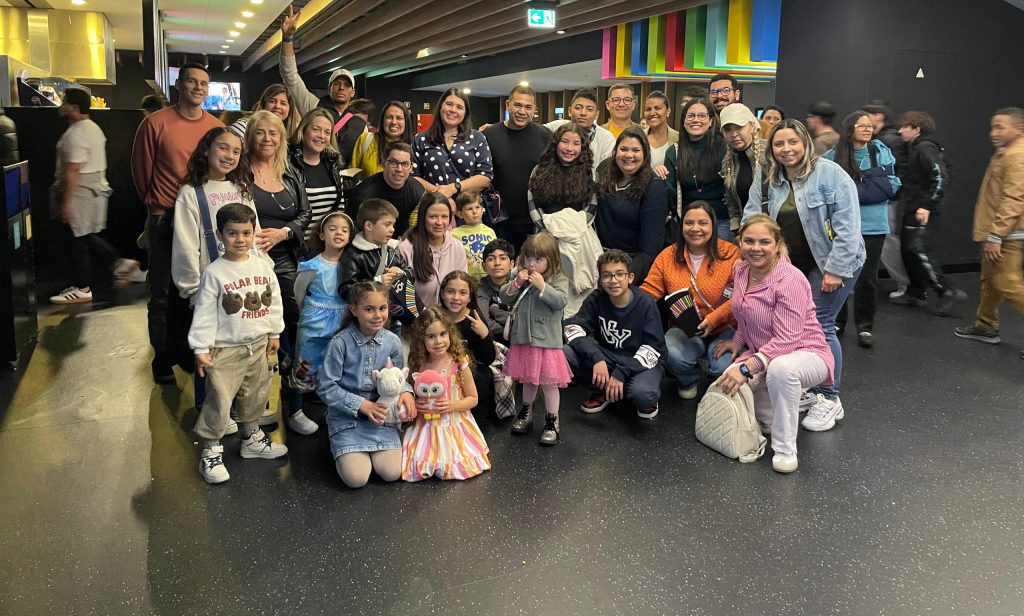 famílias no cinema no Porto, Portugal