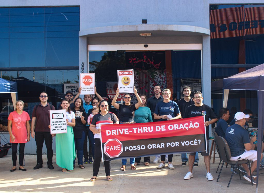 Drive-thru de oração em Porto Velho (RO)