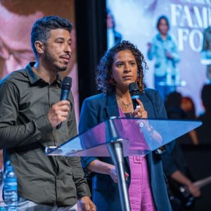 Famílias em seminário - Leiria, Portugal
