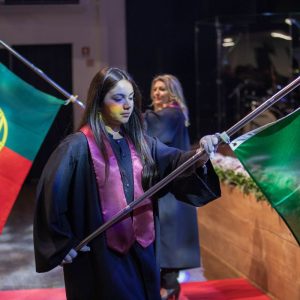 Apresentação das bandeiras - Formatura Escola Bíblica Rhema