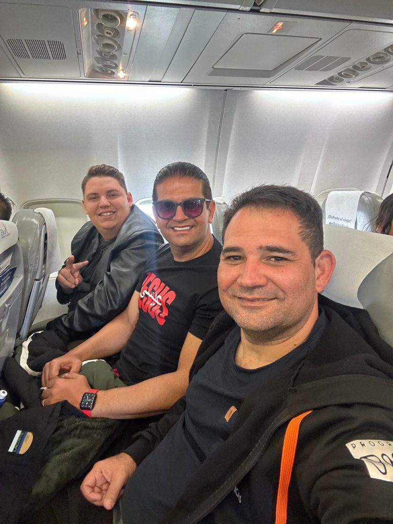 Jonathan Richard, Bruno Reyner e Jorge Peixinho rumo à Bolívia