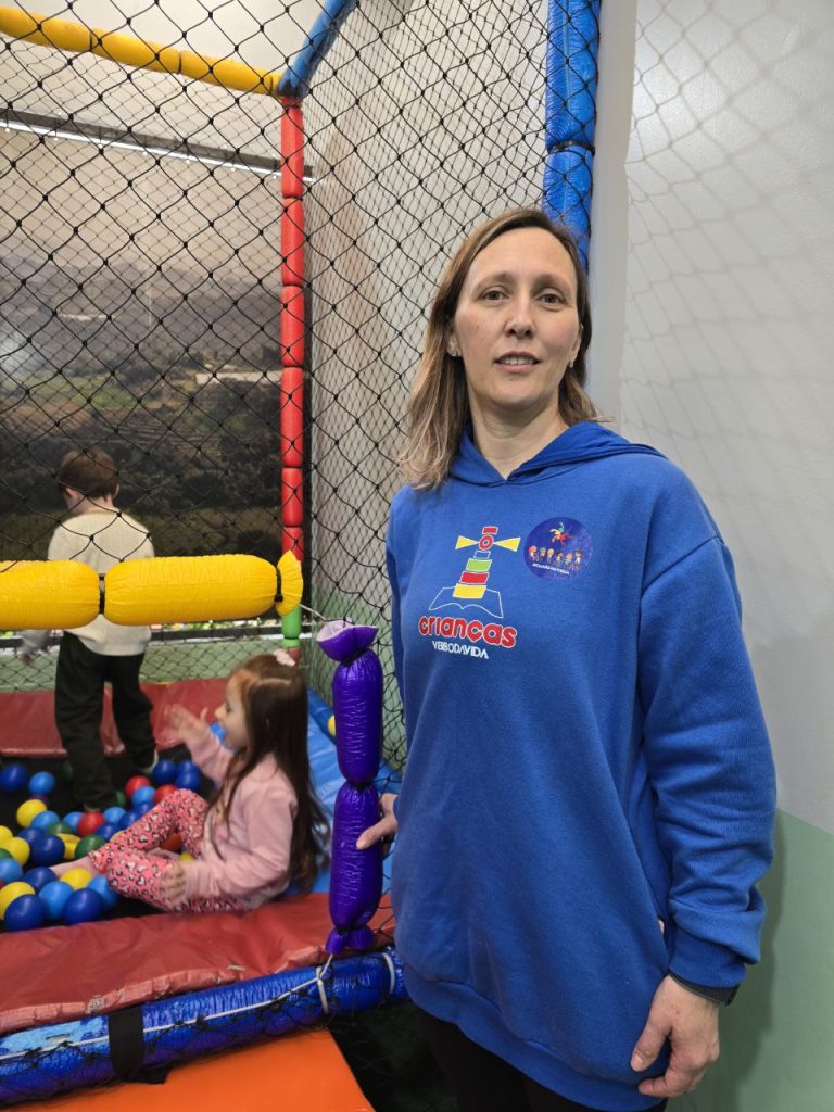 DI em Caxias (RS) animou criançada com noite de pizza e Palavra