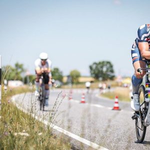 Ministro Verbo da Vida durante o Ironman Frankfurt 2025