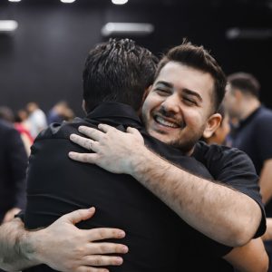 Renato Gaudard em programação de aniversário na Igreja em Cuiabá (MT)
