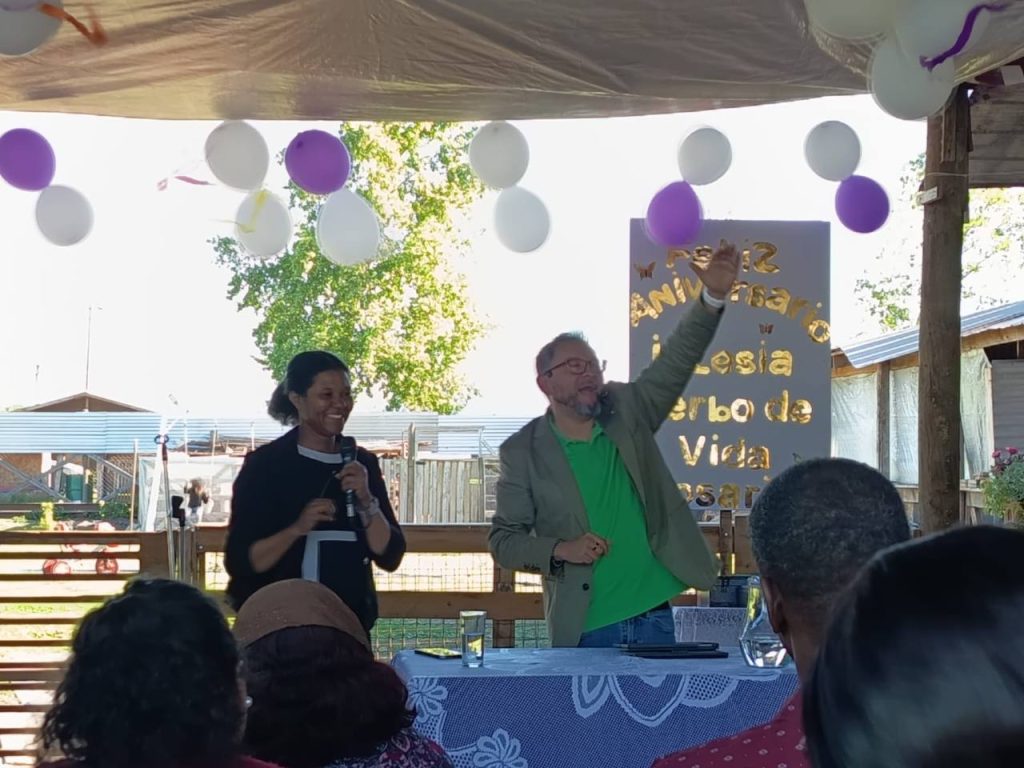 Culto celebrou aniversário de sete anos em Rosario, Chile