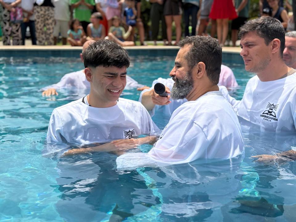 Batismo e celebração do Dia das Crianças em Vitória (ES)