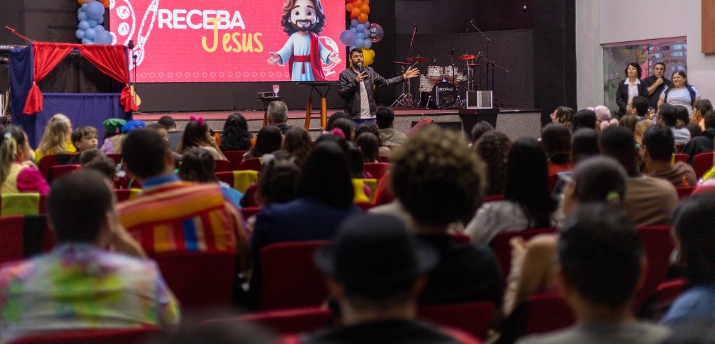 Culto Kids em Caruaru (PE) celebrou o amor de Deus