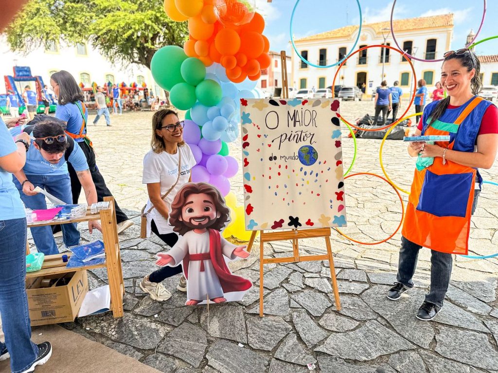 Dia das crianças em São Cristovão (SE)