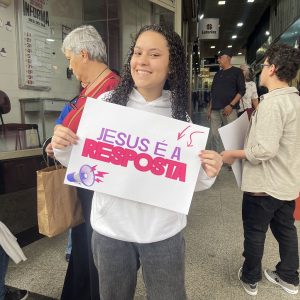 Verbo em São Paulo (SP) realizou evangelismo com música