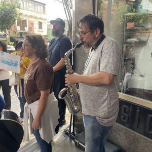 Verbo em São Paulo (SP) realizou evangelismo com música