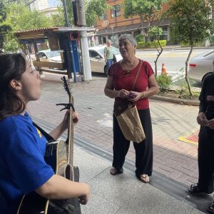 Verbo em São Paulo (SP) realizou evangelismo com música