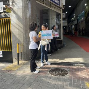 Verbo em São Paulo (SP) realizou evangelismo com música