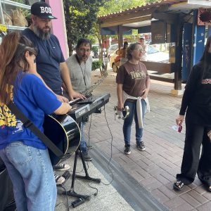 Verbo em São Paulo (SP) realizou evangelismo com música