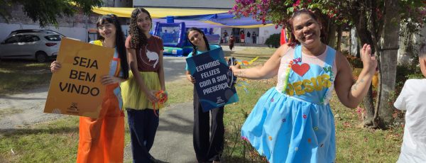 Evento para crianças promovido pela Igreja Verbo da Vida em Sucupira