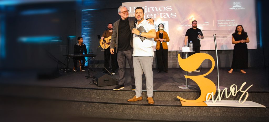 Aniversário da Igreja Verbo da Vida em Flores da Cunha (RS)