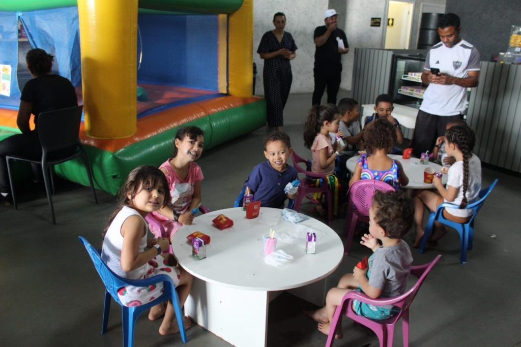 Festa para crianças em Lagoa Santa (MG)