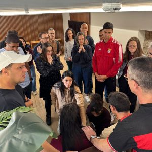 Retiro de oração com líderes da Europa