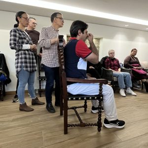 Retiro de oração com líderes da Europa