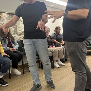 Retiro de oração com líderes da Europa