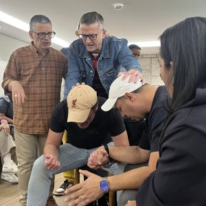 Retiro de oração com líderes da Europa