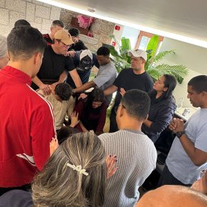 Retiro de oração com líderes da Europa